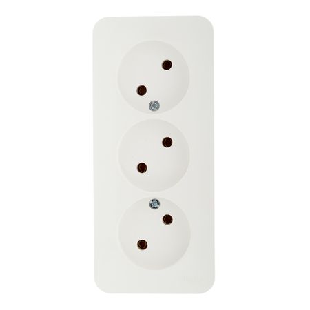 Розетка Systeme Electric Blanca накладная молочная (BLNRA000312)