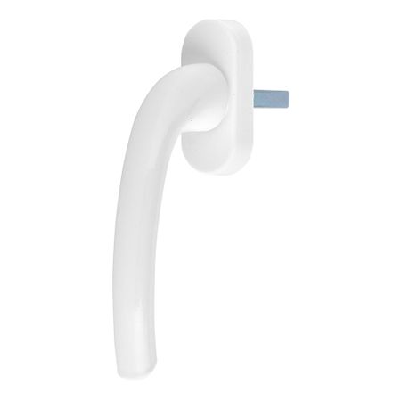 Ручка оконная белая металл НР гелевая ручка souffle белая