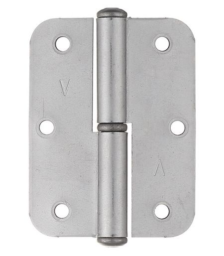 Петля ПН1 карточная левая разъемная 85х65 мм цинк