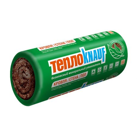 Утеплитель ТеплоKnauf Кровля/Стена/Пол Ролл 150х1220х5500 мм 6,71 кв.м
