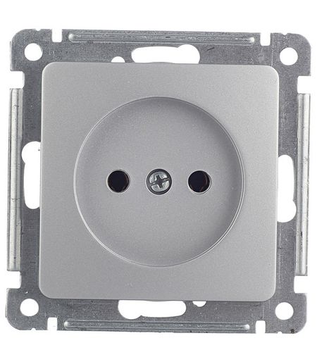 Розетка Hegel Master встраиваемая серебро (РС16-401-06)