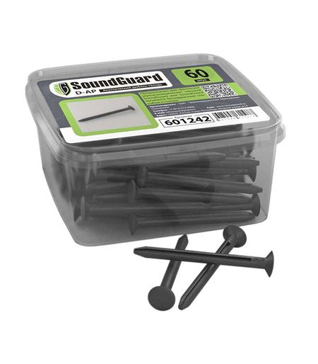 Дюбель-гвоздь акустический SoundGuard 75х6,5 мм (60 шт.) дело принципа