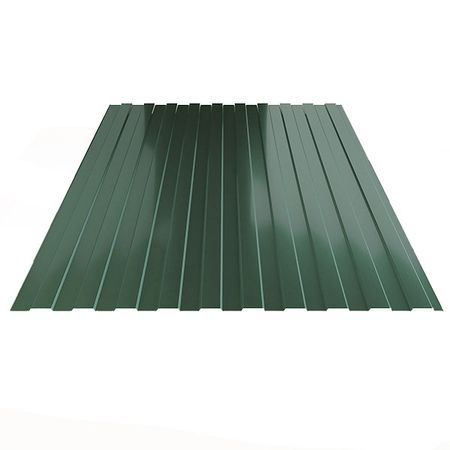 Профнастил С8 1,2х2 м 0,45 мм двухсторонний зеленый RAL 6005 книга для записей а4 100л кл розовые волны 7бц глянцевая ламинация офсет 60г м2