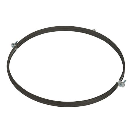 Хомут для круглых воздуховодов d400 мм оцинкованный