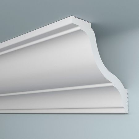 Плинтус потолочный из пенополистирола 60х60х2000 мм Плинтэкс W60/60