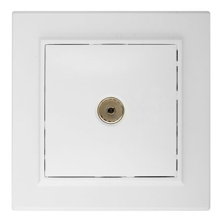 Розетка телевизионная EKF Минск встраиваемая белая (ERA00-027-10)