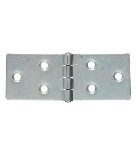 Петля карточная универсальная неразъемная 110х40 мм цинк