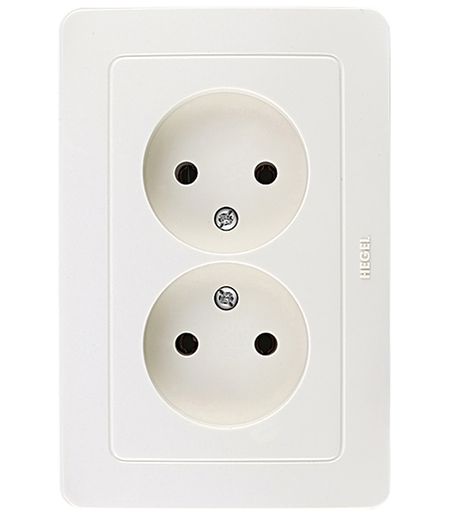 Розетка Hegel Master встраиваемая слоновая кость (РС16-341-01)