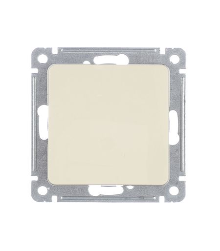 Переключатель Hegel Master одноклавишный встраиваемый слоновая кость (ВС10-461-01)