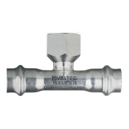Тройник Valtec (VTi.932.I.150415) 15 мм х 1/2 ВР(г) х 15 мм нержавеющая сталь m4 m5 m6 m8 m10 1 4 20 5 16 3 8 нержавеющая 304 гайка с четырьмя когтями гайка динамика т образная гайка с глухими зубцами тройник мебельная гайка