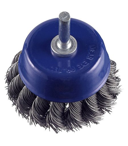 Корщетка для дрели Практика (032-560) витая жесткая чашеобразная d75 мм