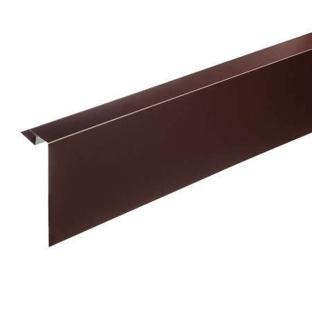 J-фаска металлическая Grand Line коричневая RAL 8017 2 м