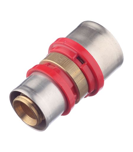 Соединитель прямой Tiemme 32(пресс) х 26(пресс) прямой соединитель для садовой воды m6 m10 5 шт