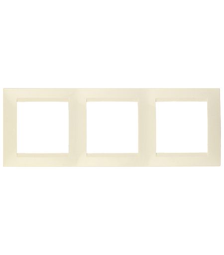 Рамка Simon 15 трехместная слоновая кость (1500630-031)