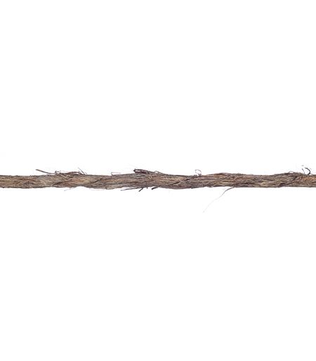 Веревка крученая пеньковая 2 пряди d1,5 мм 40 м набор (3 шт.)