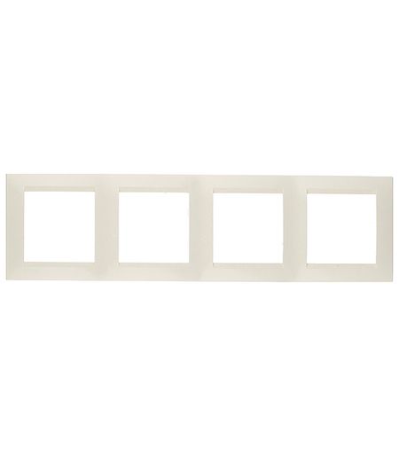 Рамка Simon 15 четырехместная слоновая кость (1500640-031)