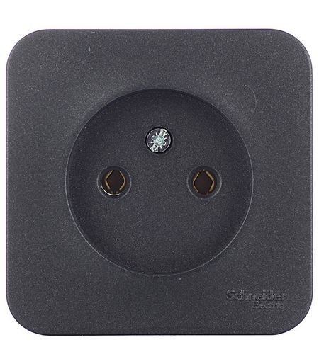 Розетка Systeme Electric Blanca накладная антрацит (BLNRA000116)