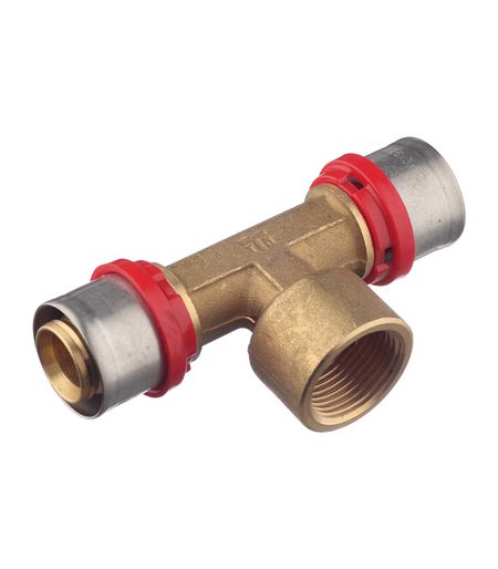 Тройник Tiemme 26(пресс) х 3/4 ВР(г) х 26(пресс) быстрозакручивающаяся стопорная гайка 4–14 мм трубка из нержавеющей стали ss 304 фитинги для труб с внутренней резьбой 1 8 1 4 3 8 1 2 m10x1 m14x1 5