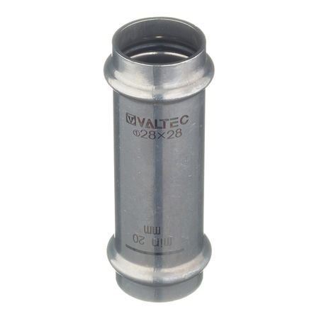 Муфта Valtec (VTi.904.I.002828) 28х28 мм надвижная нержавеющая сталь 304 a2 70 нержавеющая   2 5 шт круглая муфта с накаткой длинные удлиненные затягивающие гайки для большого пальца m3 m4 m5 m6 m8 m10 m12 m16