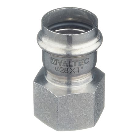 Соединитель VALTEC (VTi.902.I.002806) 28 мм х 1 ВР(г) нержавеющая сталь нарезающее давление 6 12 мм трубка до 1 8 1 4 3 8 1 2 мама 304 нержавеющая   с двойным зажимом трубные фитинги соединитель