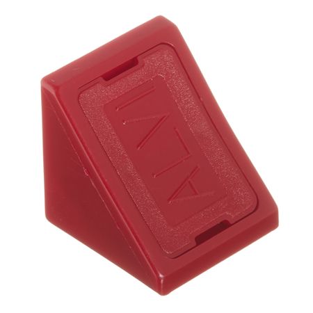 Уголок мебельный пластиковый 21х21х21 мм красное дерево с шурупом (6 шт.) папка уголок а4 pastel глянцевая пластик 0 18мм ассорти