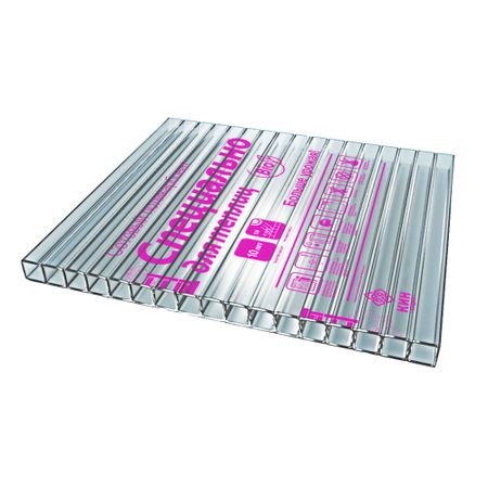 Поликарбонат сотовый 3,3-3,5 мм 2,1х6 м прозрачный поликарбонат сотовый practiq 6000х2100х4мм прозрачный