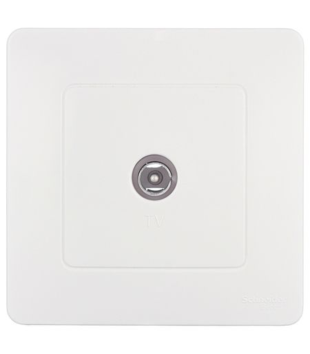 Розетка телевизионная Systeme Electric Blanca встраиваемая белая (BLNTS000011)