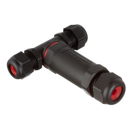 Коннектор кабельный Т-образный EKF PROxima FreeTools 2,5 кв. мм на 5 проводов IP68 водонепроницаемые кабельные вводы латунь ip68 m pg 3 44 мм