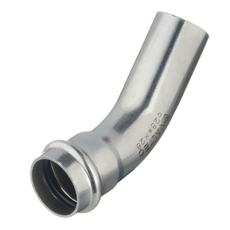 Угол VALTEC (VTi.958.I.002828) 45° 28 мм ВН нержавеющая сталь угол valtec vti 959 i 001515 45° 15 мм вв нержавеющая