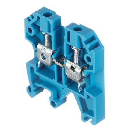 Колодка клеммная винтовая Navigator 4 кв.мм синяя (10 шт.) (612164)
