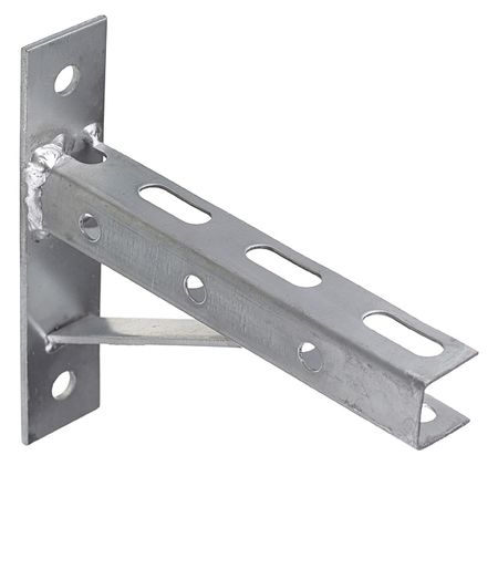 Кронштейн П-образный консольный 200х180 мм левый