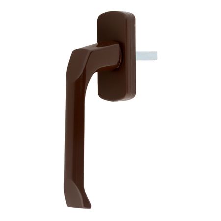 Ручка оконная коричневая металл HR