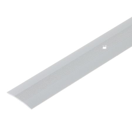 Порог алюминиевый одноуровневый стык 40х1800 мм серебро