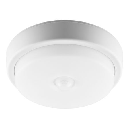 Светильник светодиодный накладной Feron ДБП-12 4000К 12 Вт IP54 белый с датчиком движения (29610)