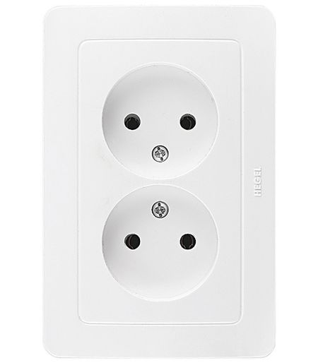 Розетка Hegel Master встраиваемая белая (РС16-341)