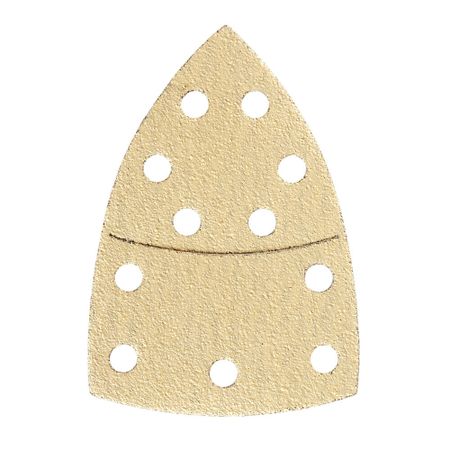 Лист шлифовальный Abraforce 150х102 мм P80 на липучку бумажная основа (5 шт.)