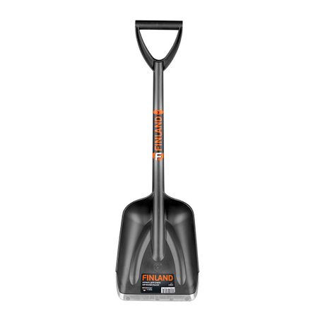 Лопата снеговая автомобильная Finland пластиковая с пластиковым черенком 700х205 мм (1904)