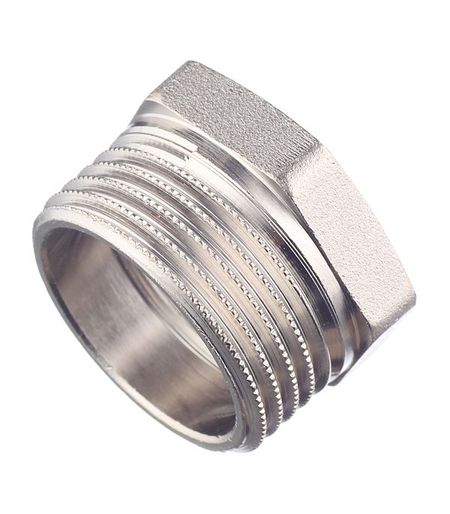 Футорка Stout 1 НР(ш) х 3/4 ВР(г) латунная (SFT-0029-000134)