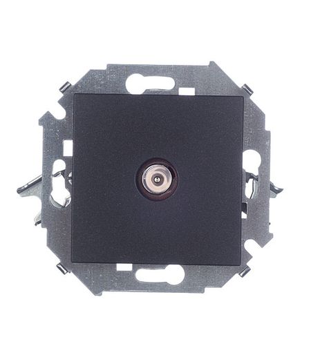 Розетка телевизионная Simon 15 встраиваемая графит (1591475-038) российская федерация федеративное устройство крым в составе рф