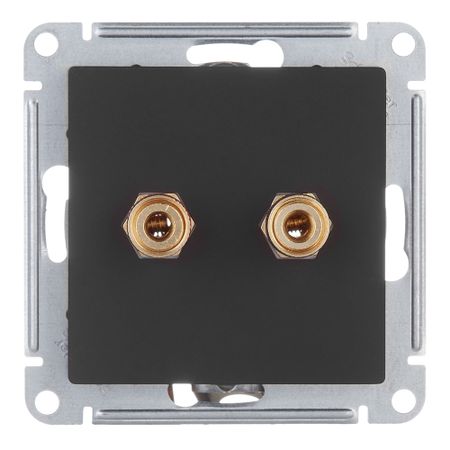 Розетка аудио Systeme Electric AtlasDesign встраиваемая карбон (ATN001087) каринэ степановна махмурян олимпиады по английскому языку для 9 11 кл практикум qr код для аудио подг к егэ и огэ