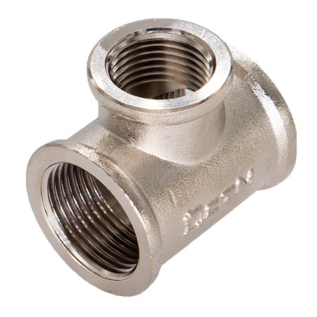 Тройник переходной 1 ВР(г) х 1/2 ВР(г) х 1 ВР(г) латунный тройник tece 25 х 25 х 25 мм латунный 760025