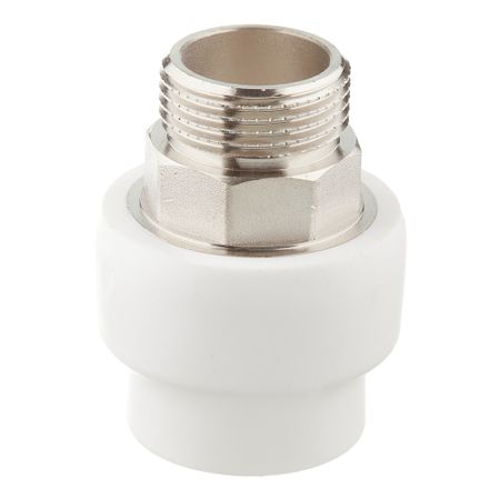 Муфта полипропиленовая Valtec 32 мм х 1 НР(ш) под ключ (VTp.707.0.03206)