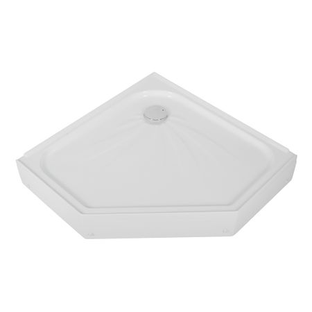 Поддон Alex Baitler акриловый 90х90х17 см трапеция белый низкий (AB9017V-1)