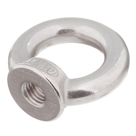 Рым-гайка M10 DIN 582 нержавеющая сталь оптовая продажа 500 шт m3 m4 гайка с резьбой латунная накатка термопресс гайка встроенная медная вставка для 3d принтера