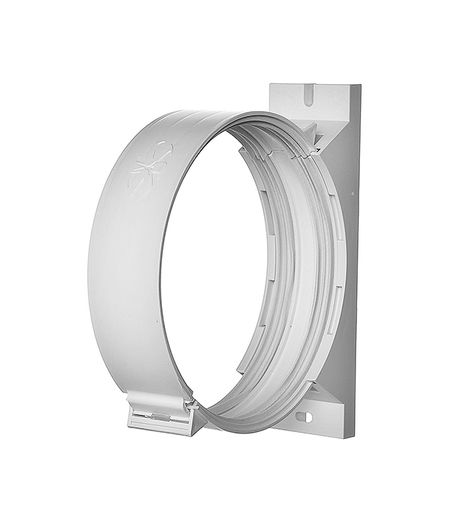 Держатель для круглых воздуховодов Era с уплотнителем пластиковый d125 мм