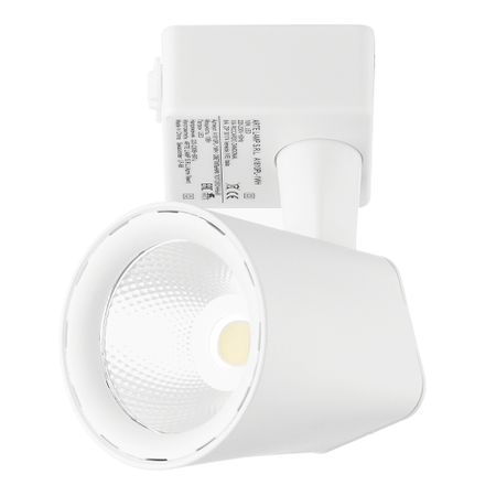 Светодиодный трековый светильник однофазный Arte Lamp 4000К 10 Вт белый (A1810PL-1WH/0933) олег александрович гомазков я оглянулся посмотреть и возвернулись мне сполна моя судьба моя страна моя эпоха