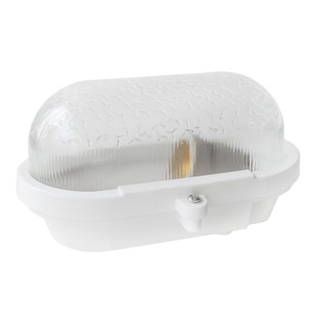 Светильник накладной Svet НБП 01-60-012 E27 60 Вт IP53 белый (1501-00030) светильник на солнечной батарее febox с датчиком 3 6вт 38см пластик стекло