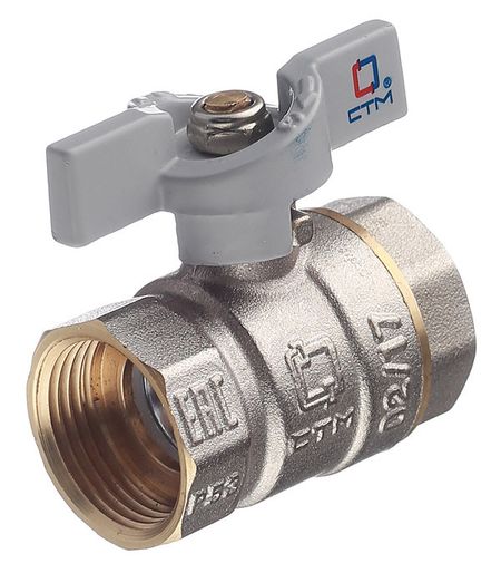 Кран шаровой латунный СТМ 3/4 ВР(г) х 3/4 ВР(г) бабочка прямой михаил николаевич бурдаев когнитивная машинная графика в системах космического и медицинского назначения