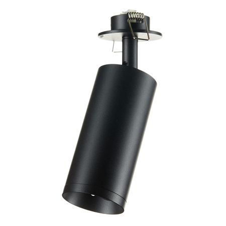 Спот потолочный встраиваемый Maytoni Technical Focus GU10 50 Вт 4 кв.м черный IP20 (C018CL-01B) выключатель багажника багажника автомобиля для ford focus mk2 2004 2008 3m5119b514ac