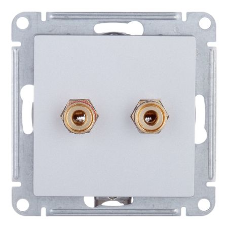 Розетка аудио Systeme Electric AtlasDesign встраиваемая алюминий (ATN000387) каринэ степановна махмурян олимпиады по английскому языку для 9 11 кл практикум qr код для аудио подг к егэ и огэ